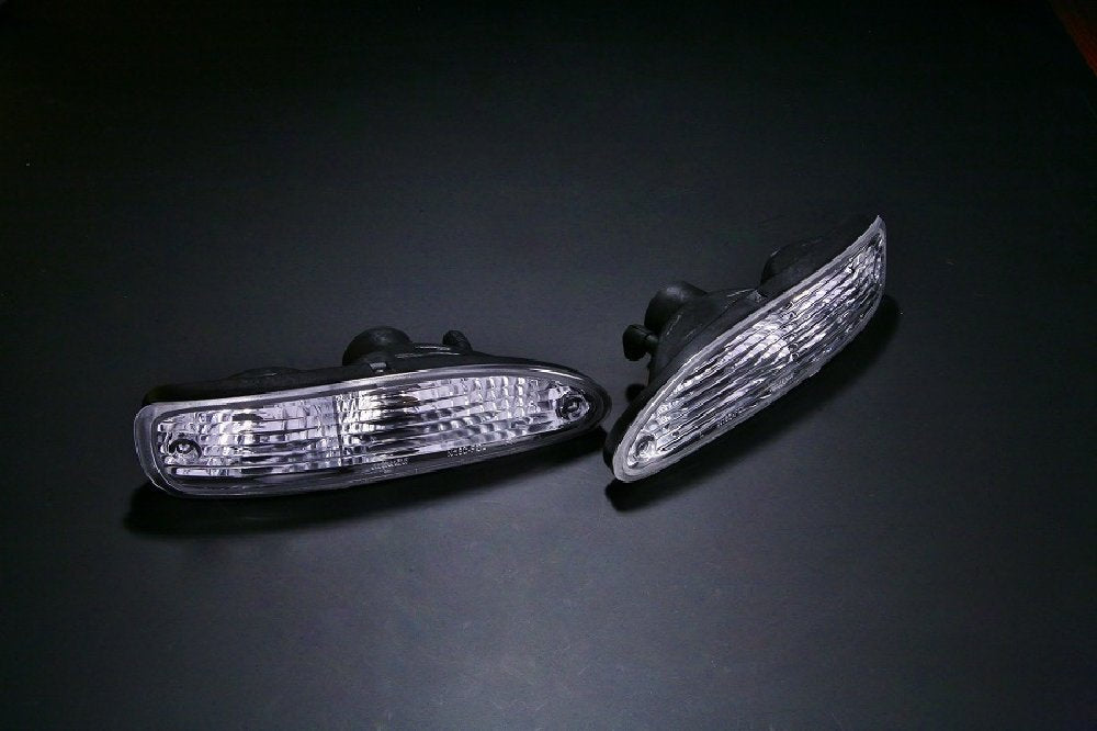 D-MAX Crystal Front Turn Signal Set (180SX Mid Model)