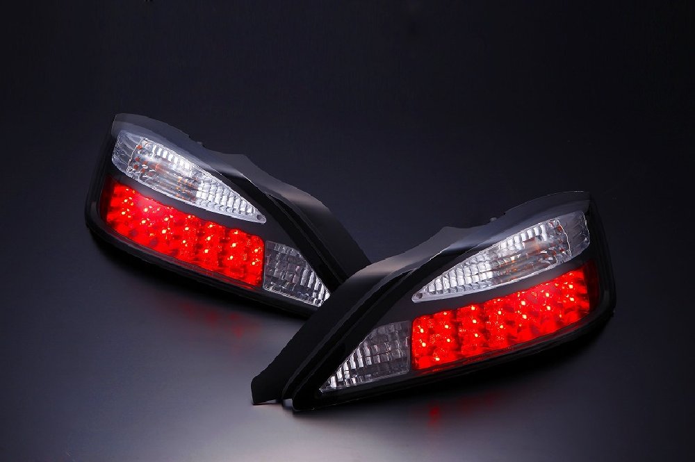 D-MAX LED Tail Lights, Black (S15)