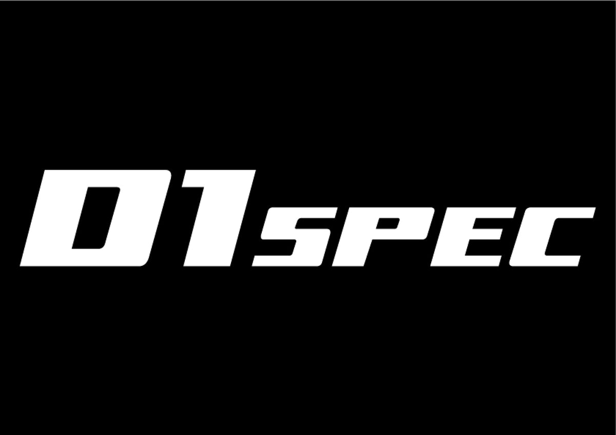 D-MAX D1 SPEC Sticker (White)