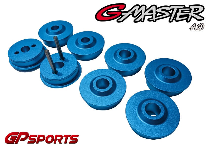 GP SPORTS G-MASTER AO Rear Subframe Aluminum Bushings (86 / GR86 / BRZ)