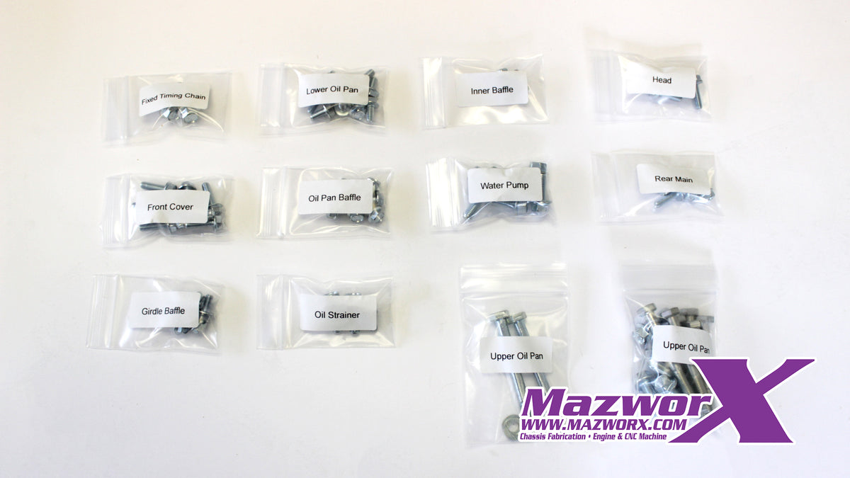 Mazworx SR20 Engine Bolt Kit