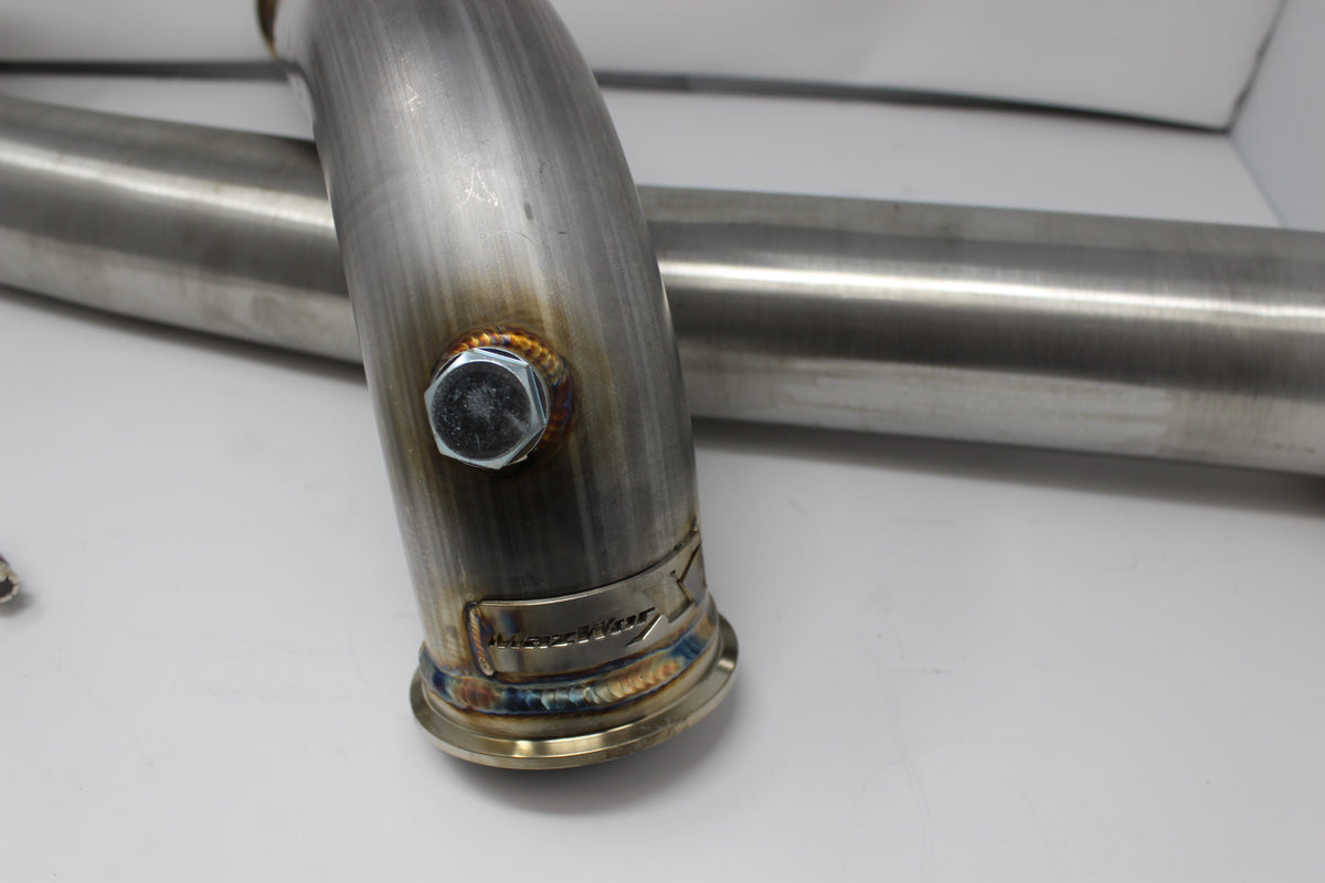Mazworx 3" Downpipe Assembly for Mazworx SR20 RWD Manifold, G25-G35