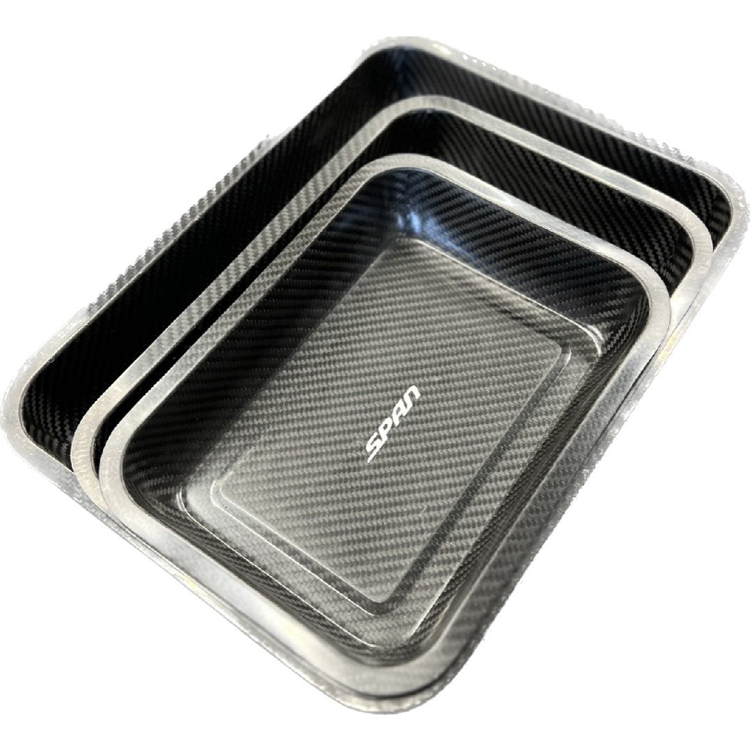 SPAN Racing Technology x KZY123 Dry Carbon Tool Tray Set