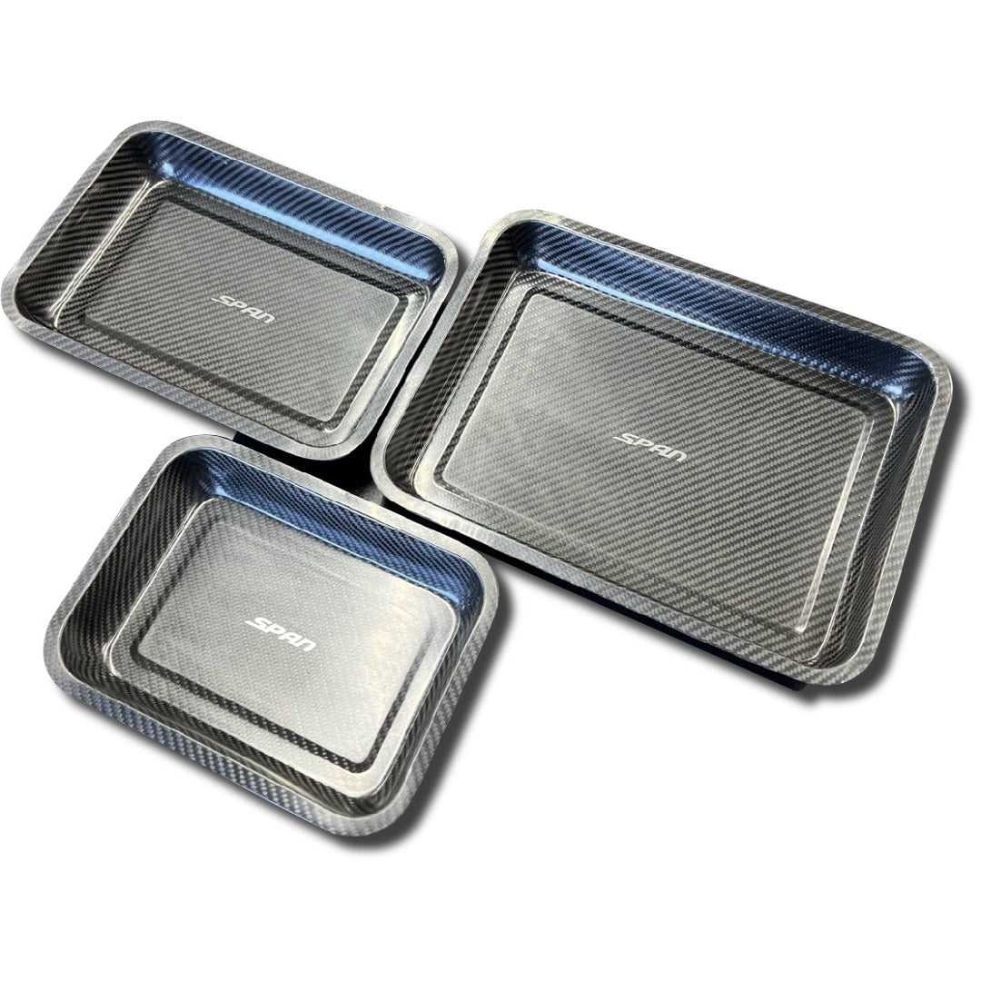 SPAN Racing Technology x KZY123 Dry Carbon Tool Tray Set