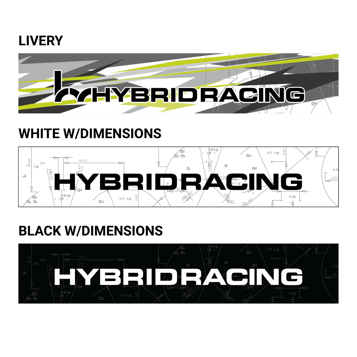 Delete Hybrid Racing Dimensions Sunstrip