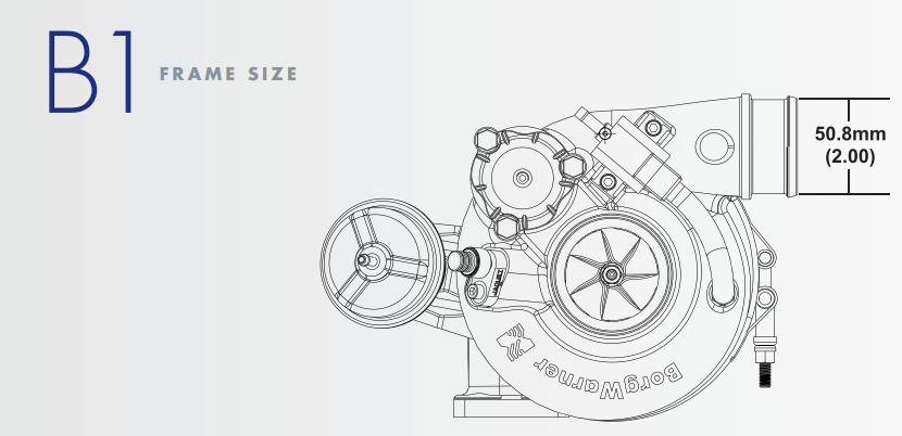 BorgWarner 6758 EFR Ball Bearing Super Core Turbo Assembly