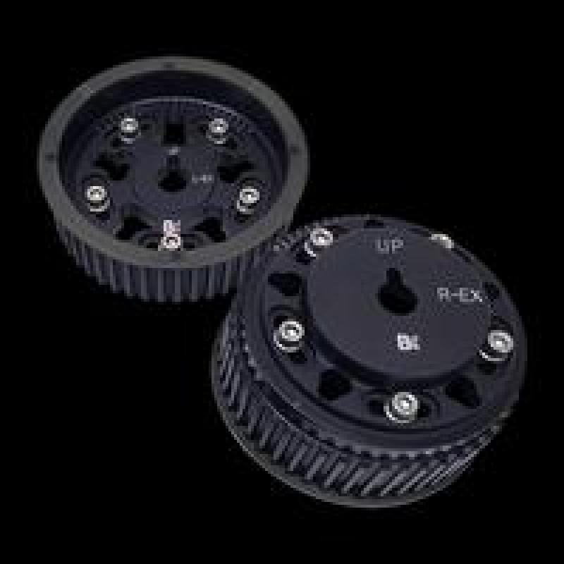 Brian Crower Adjustable Cam Gears Black | 1989 - 1994 Subaru Legacy & 1993 - 1999 Subaru Impreza (BC8860B-EX)