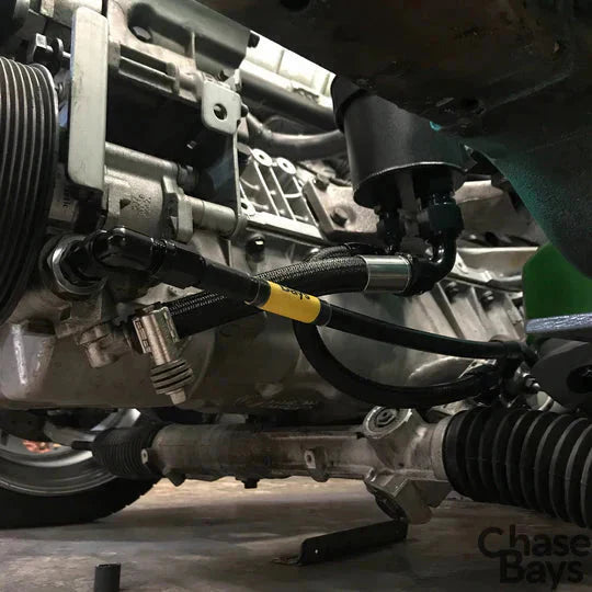 Chase Bays High Pressure Power Steering Hose | 1982 - 1991 BMW 3-Series w/ M52 / M54 / S54 (CB-E30-S54PS)
