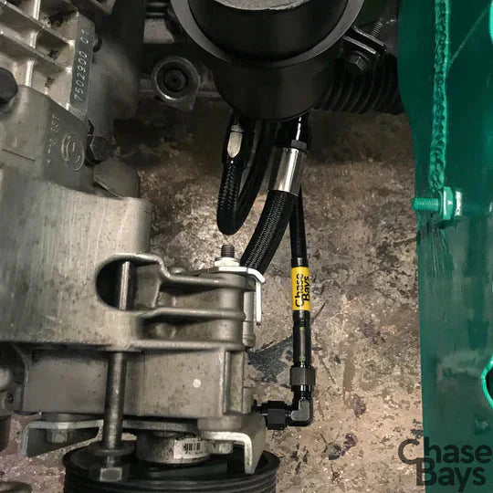 Chase Bays High Pressure Power Steering Hose | 1982 - 1991 BMW 3-Series w/ M52 / M54 / S54 (CB-E30-S54PS)