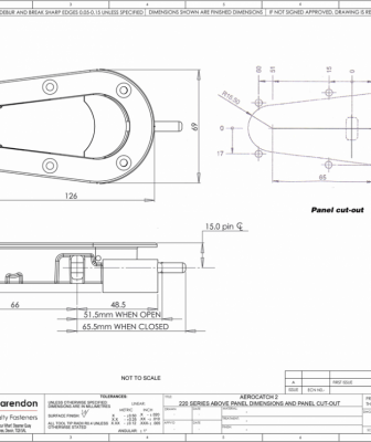 AeroCatch - 220-2000 Locking Hood Pins