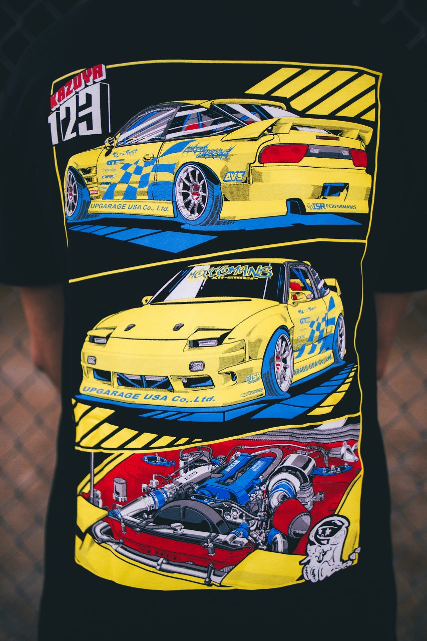 "FOR FR PILOT SR22 180SX VER.2" Short sleeve t-shirt