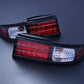 D-MAX LED Tail Light 3-Piece Set, Black (S14)