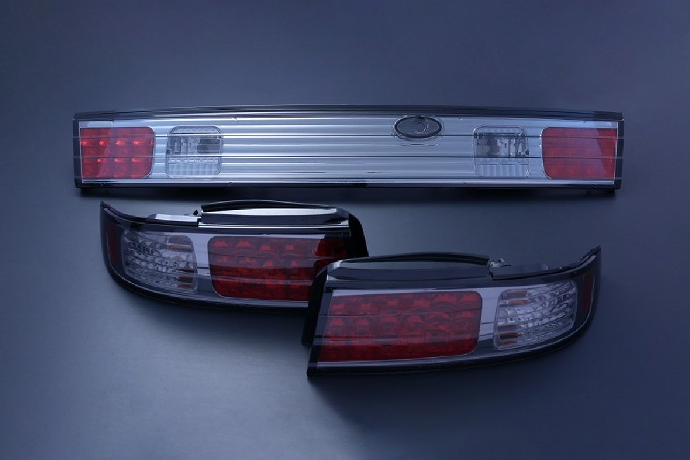 D-MAX LED Tail Light 3-Piece Set, Smoke (S14)