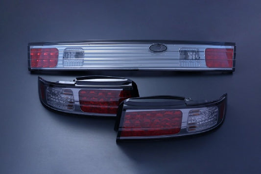 D-MAX LED Tail Light 3-Piece Set, Smoke (S14)