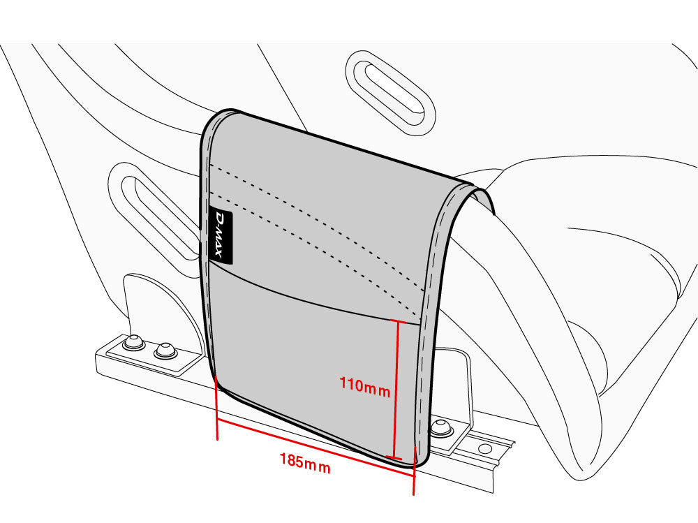 D-MAX Side Pocket Pad (Sport Seats)