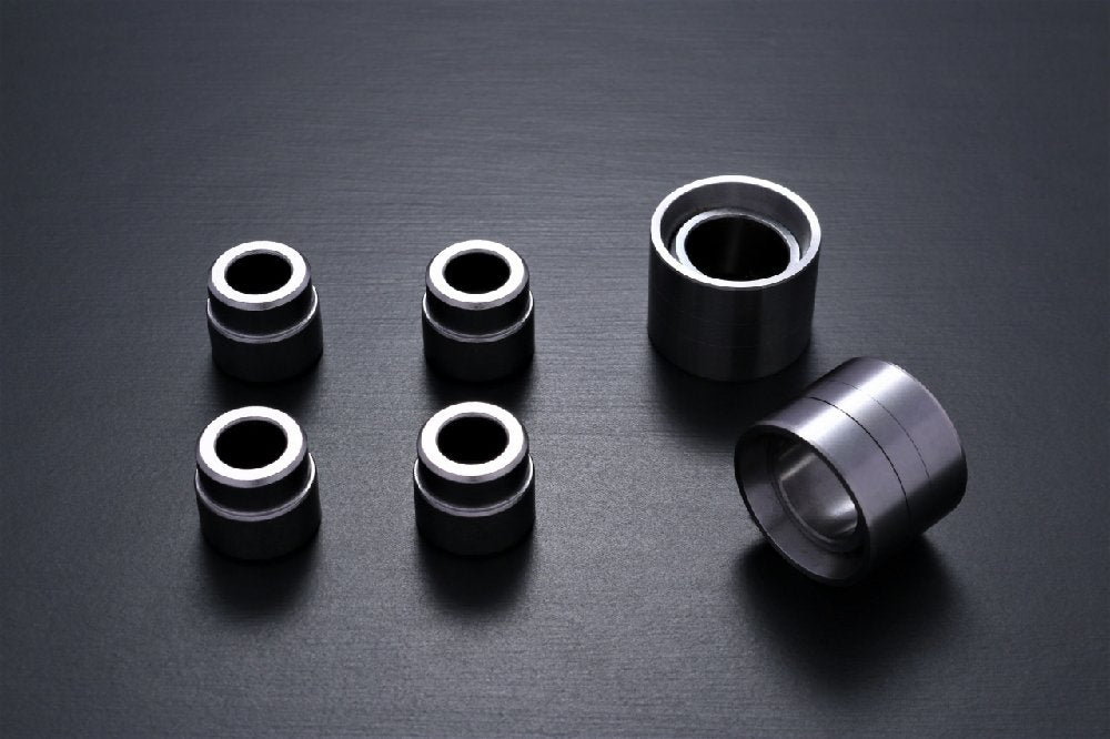 D-MAX Front Lower Brackets with Pillow Balls Pressed In, L/R Set (JZX90/100, SUPER STREET)