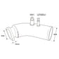 D-MAX MAX POWER Air Filter, Cotton (80Ф/100Ф) + Direct Suction Pipe (1JZ)