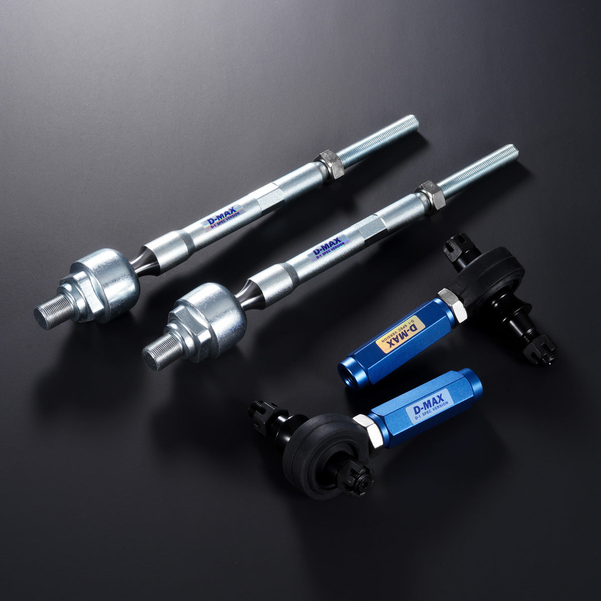 D-MAX D1SPEC Reinforced Tie Rod + Pillow Ball Tie Rod End Set