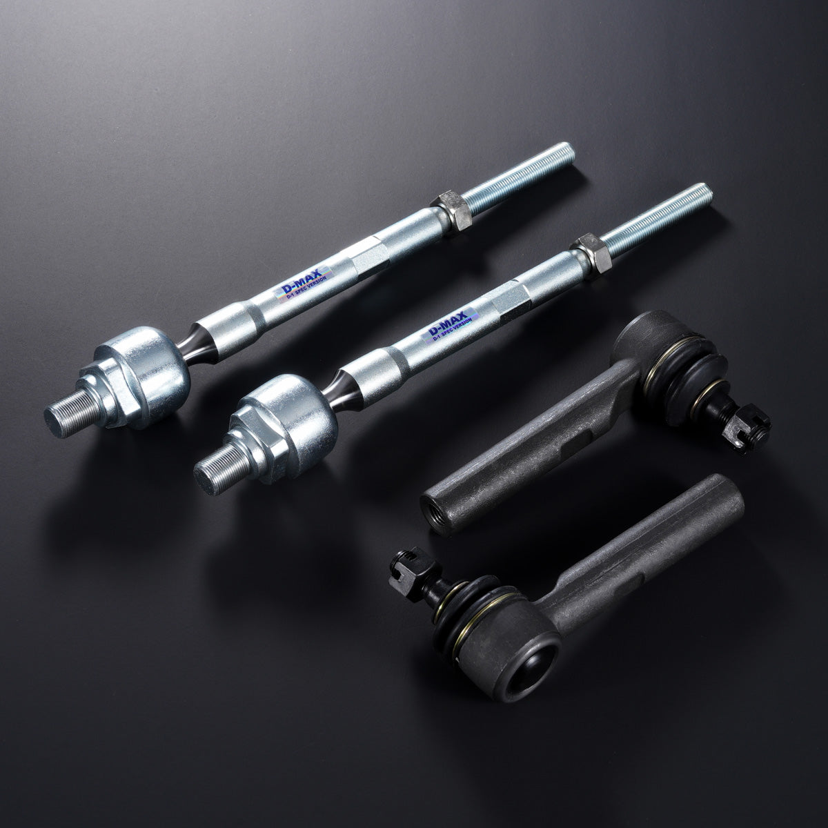 D-MAX D1SPEC Reinforced Tie Rod + Ball Joint Tie Rod End (30mm Extended) Set