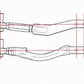 D-MAX D1SPEC Pillow Ball Tension Rod, Offset Type Ver.2