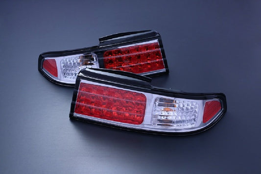 D-MAX LED Tail Lights, Chrome (S14)
