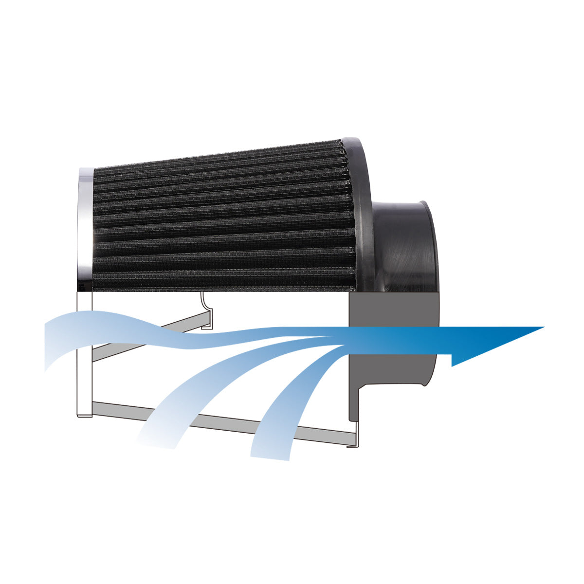 D-MAX MAX POWER Air Filter, Cotton (80Ф/100Ф)