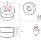 D-MAX D1SPEC Rear Knuckle Pillow Balls, Full Car (GT-R)