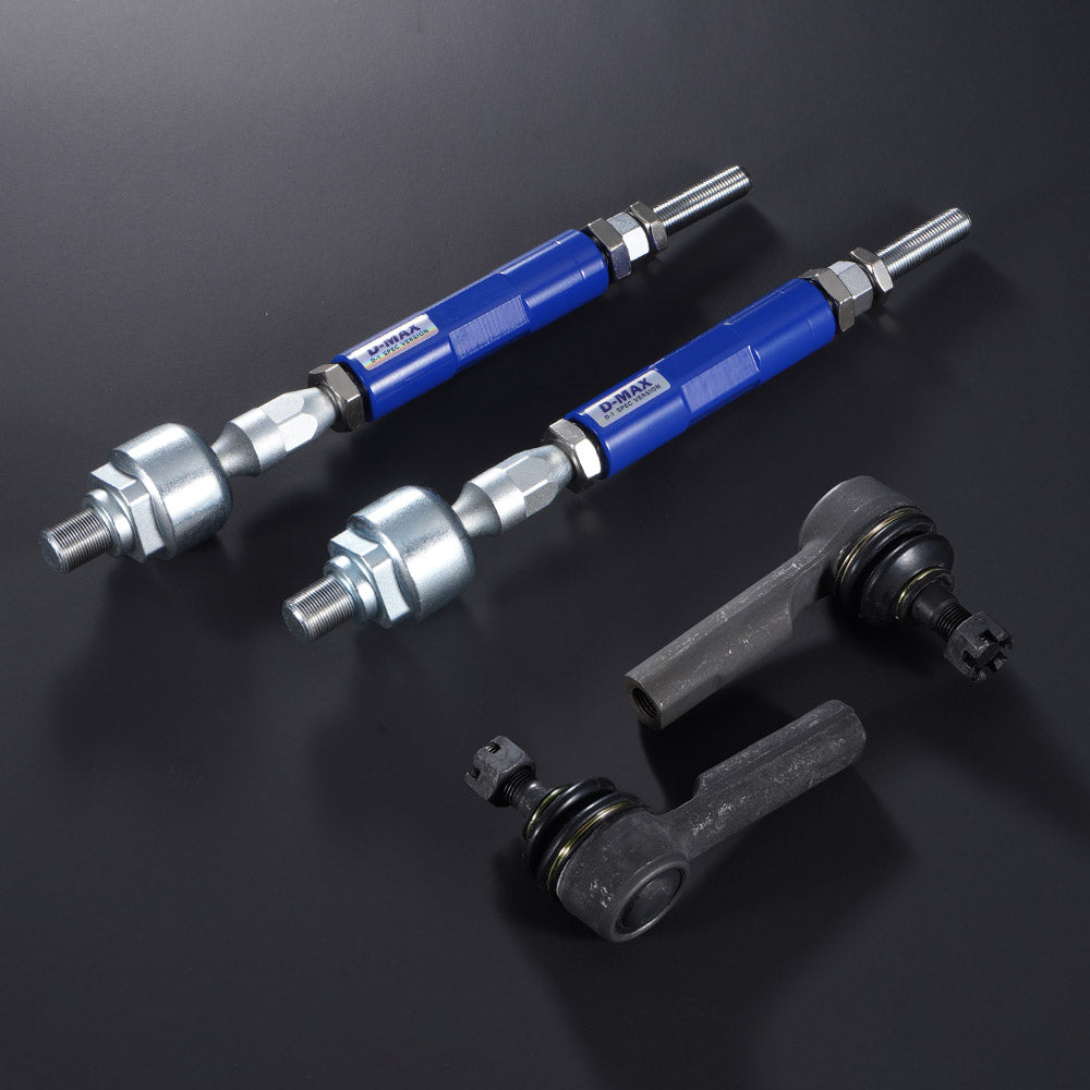 D-MAX D1SPEC Reinforced Tie Rod Type R (SR) + Ball Joint Tie Rod End Set