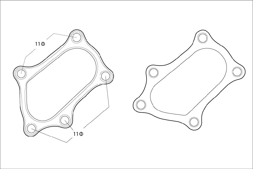 D-MAX Outlet Pipe Metal Gasket (1JZ)