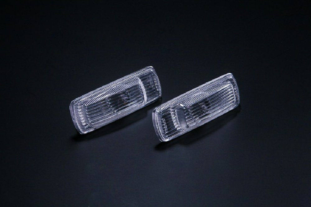 D-MAX Clear Side Marker Set, Chrome (180SX)