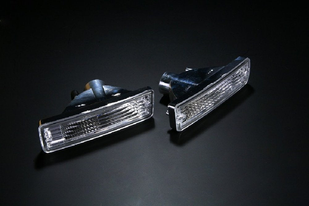 D-MAX Crystal Front Turn Signal Set, Clear (S13)