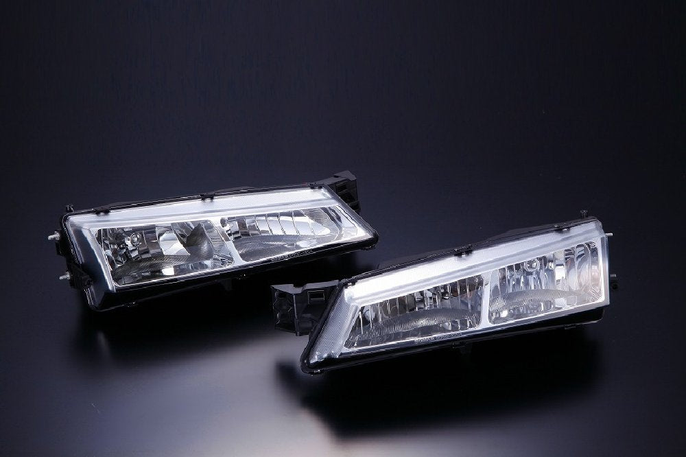D-MAX Crystal Headlight Set, Chrome (S14 Late Model)