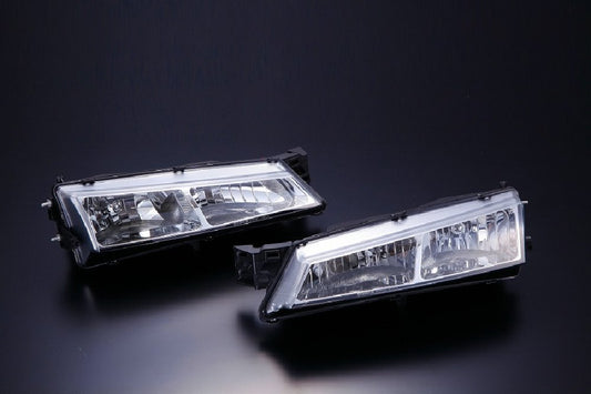 D-MAX Crystal Headlight Set, Chrome (S14 Late Model)