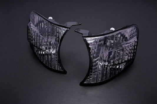 D-MAX Crystal Corner Lamp Set, Smoke (JZX100 Chaser)