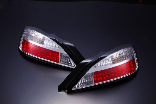 D-MAX LED Tail Lights, Chrome (S15)