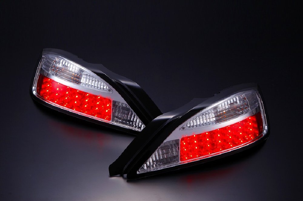 D-MAX LED Tail Lights, Chrome (S15)