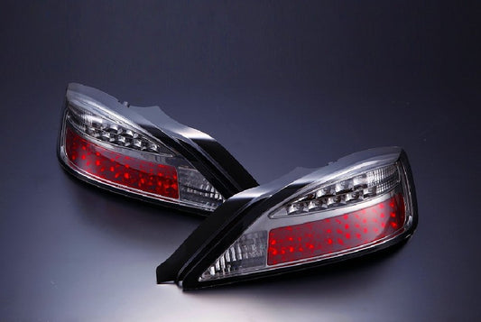 D-MAX LED Tail Lights, LED Turn Signal Type, Smoke (S15)