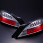 D-MAX LED Tail Lights, LED Turn Signal Type, Chrome (S15)