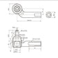 D-MAX D1SPEC Tie Rod End, Offset Version (S14 Chassis)
