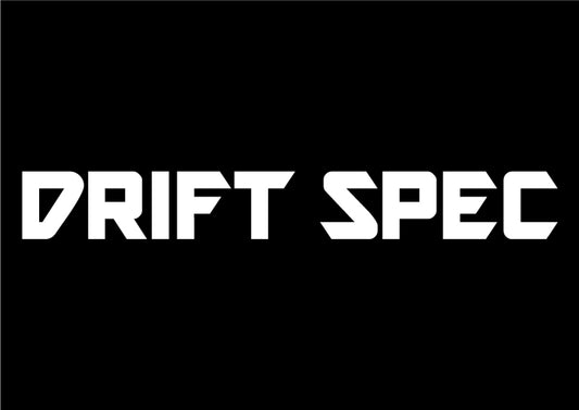 D-MAX DRIFT SPEC Sticker (White)