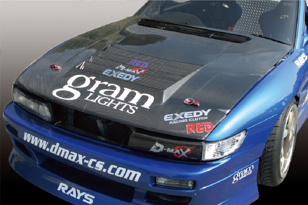 D-MAX D1SPEC Hood (S13 Silvia)