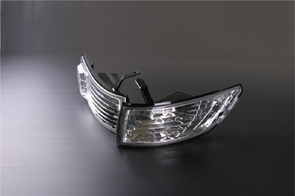 D-MAX Crystal Corner Lamp Set, Clear (S13)