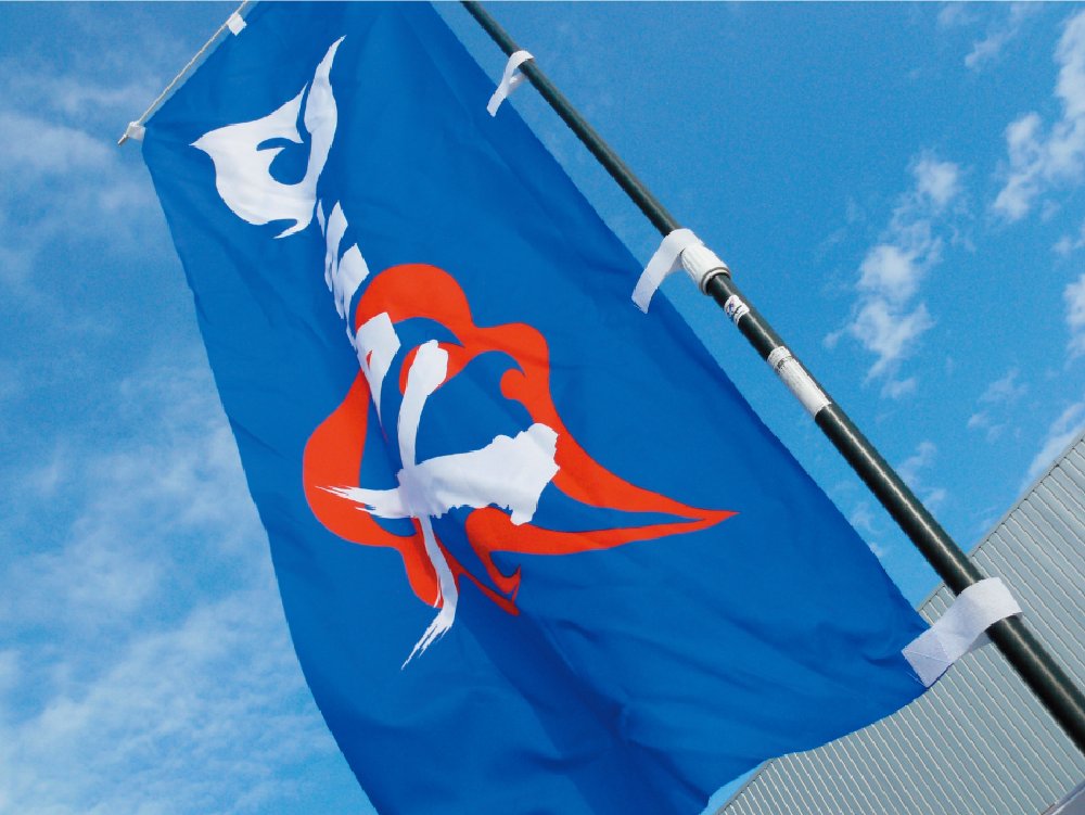 D-MAX Banner Flag (Fire Pattern)