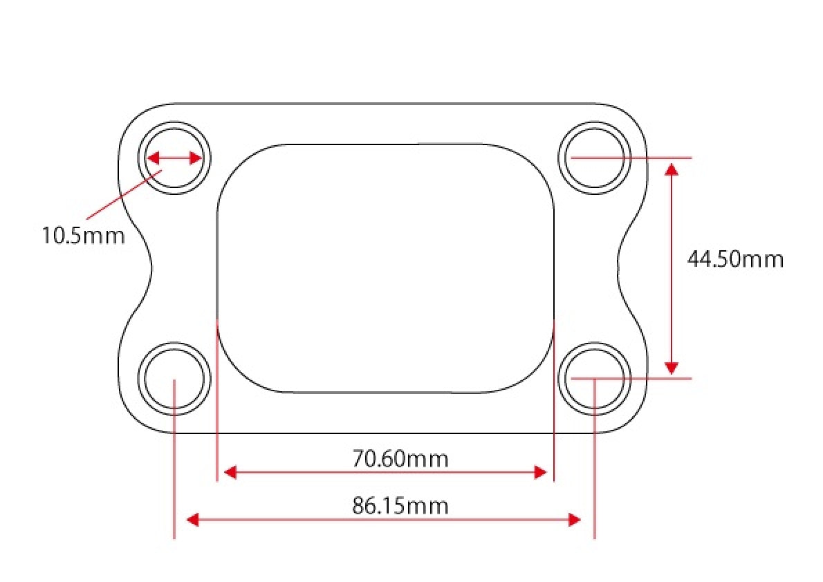 D-MAX Metal Gasket for T3 Flange