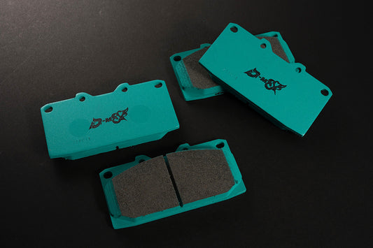 D-MAX Project Mu Collab DRIFTSPEC Brake Pads, Front 4-Pot (Nissan)