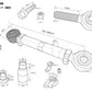 D-MAX Lower Arm Body Side Rod End, Fixed (S14/S15)