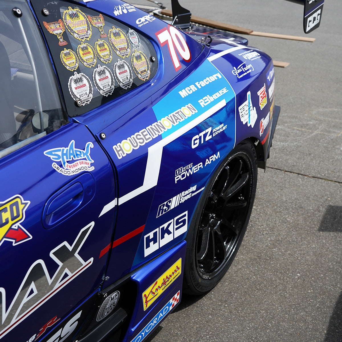 D-MAX RACING SPEC Rear Fenders (S15 Silvia)