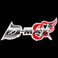 D-MAX Fire Sticker (Chrome)