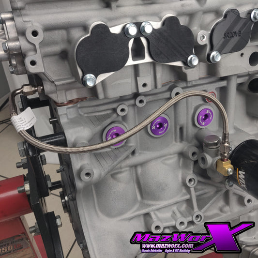 Mazworx VVL External Oil Feed Line Kit