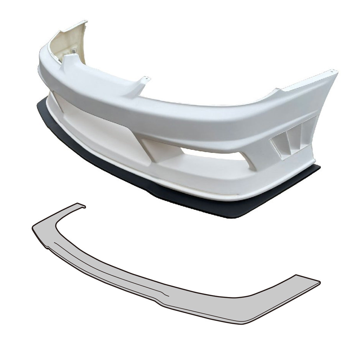 D-MAX RACING SPEC Front Lip Spoiler Ver.I (S15)